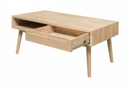 Стол журнальный СКАНДИ 8 из массива дуба